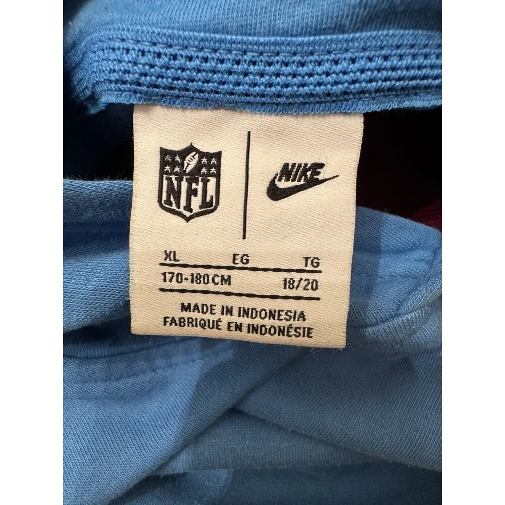 Nike Los Angeles Chargers NFL Hoodie Youth XL 18/20 Blue Pullover Sweatshirt